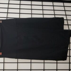 Faux wrap Athleta Skirt Size S in black